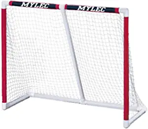 Mylec All-Purpose Folding Sports Goal , Red/White, 54 x 44 x 24 Inches