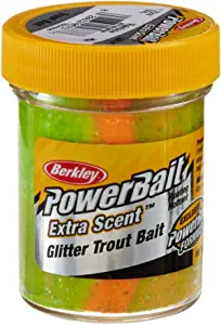 Berkley PowerBait Natural Glitter Trout Dough Fishing Bait