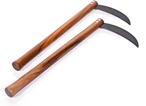 Tiger Claw Kama - Unsharpened Steel Kama 18"