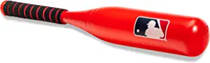 Franklin Sports MLB Jumbo Kids Plastic Baseball Bat - Backyard Baseball Bat with Large Barrel for Kids + Toddlers - Kids Fat Plastic Bat - Red