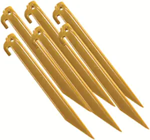 Coleman ABS 9-Inch Tent Pegs (6-Pack)