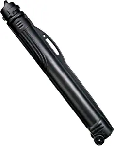 Plano Jumbo Airliner Telescoping Rod Case, Multi, One Size (650800), Black