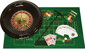 Trademark Poker 16 Inch Roulette Set with Accessories Multi