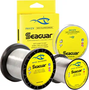 Seaguar Invizx 100% Fluorocarbon 200 Yard Fishing Line (6-Pound)