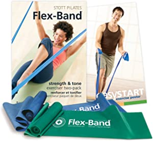STOTT PILATES Flex-Band Two-Pack