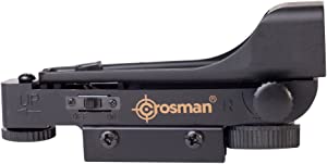 Crosman 0290RD Wide View Red Dot Sight For Airguns With 3/8-Inch Dovetail Mount