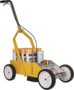 Rust-Oleum 2395000 High-Performance Striping Line Marking Machine, 9" x 27.5", Yellow