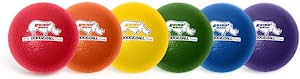 Champion Sports Rhino Skin Low Bounce Dodgeball Sets- Multiple Colors and Unique Styles