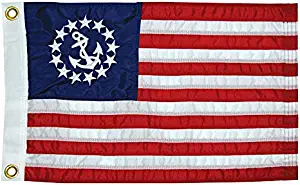 Taylor Made Products 8124 US Yacht Ensign Sewn Boat Flag 16 inch x 24 inch