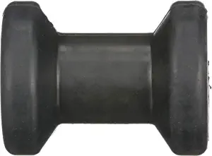 Attwood 11210-1 Boat Trailer Rubber Keel Roller, Black, 4 inches