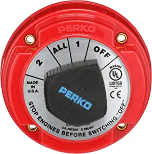 Seachoice Battery Select Switch, Disconnect Isolator Cutoff, Dual, 12 -50V