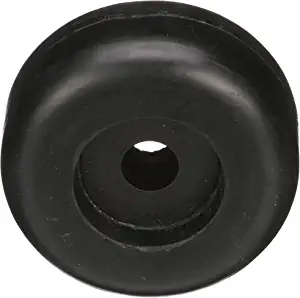 Seachoice Molded Roller End Cap, Black, Boat Trailer, 3-1/2 in. X 5/8 in.