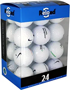 Nike Mix Golf Balls - Top Styles! 24 Near Mint Quality Used Golf Balls (AAAA RBZ One Tour and More golfballs!), White, One Size