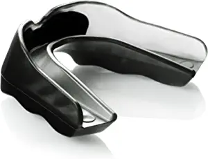 Shock Doctor Pro Mouth Guard, Sports Mouth Guard for Football, Basketball, Lacrosse, Hockey, MMA, Boxing, Jiu Jitsu, Adult & Youth Mouth Guard, Works w/Braces Mouth Guard