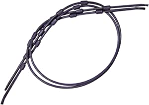 Summit Treestands Pair of Replacement Cables for Climbing Treestands, Black