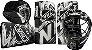 Franklin Sports 12436 NHL Mini Hockey Goalie Equipment with Mask Set