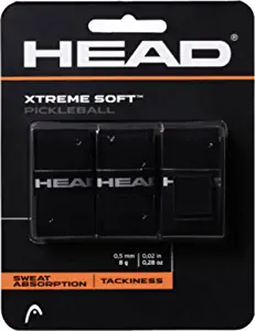 Head Xtreme Soft Racquet Overgrip - Tennis Racket Grip Tape - 3-Pack