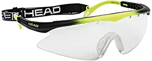 HEAD Racquetball Goggles - Powerzone Shield Anti Fog and Scratch Resistant Protective Eyewear w/Adjustable Strap