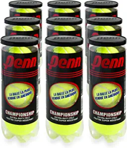 Penn Championship Extra-Duty Tennis Balls - 9 Cans, 27 Balls