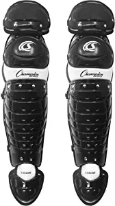 Champion Sports Baseball Catcher Leg Guards: Knee and Shin Guard Protection for Baseball and Softball and Styles
