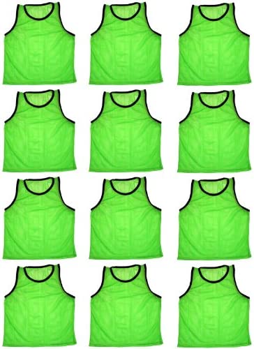BlueDot Trading Adult Sports Pinnie Scrimmage Training Vest