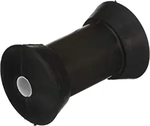 Attwood Marine Keel Roller, black, 3" OUTER DIAMETER, 5" LENGTH