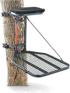 Guide Gear Hang On Tree Stand for Hunting with Seat and Foot Platform, Deer Hunting Accessories