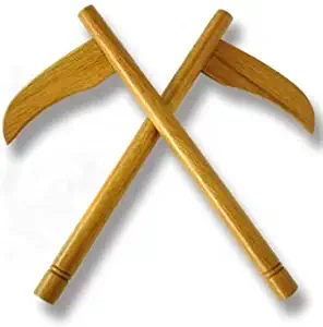 Playwell Martial Arts Wooden Red Oak Kamas