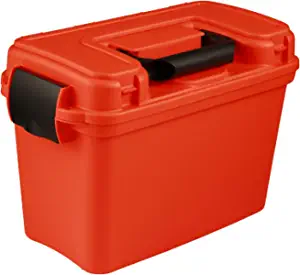 Attwood 11834-1 Boater's Box, Bright Safety Orange