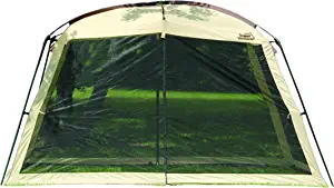 Texsport Wayford 12' x 9' Portable Mesh Screenhouse Arbor Canopy for Backyard and Camping