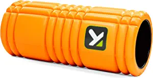 TriggerPoint GRID Foam Roller for Exercise, Deep Tissue Massage and Muscle Recovery, Original (13-Inch), Orange