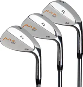 Pinemeadow Pre 3 Wedge Pack (Right-Handed, Steel, Regular, 52/56/60-Degrees)