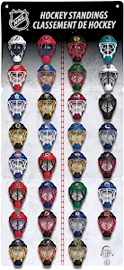 Franklin Sports NHL Micro Mask League Standings Tracker