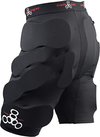 Triple Eight Bumsaver Men's Padded Shorts for Skateboarding and Snowboarding