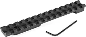 EGW Picatinny Rail Scope Mount for Remington XP/XR 100, Model 7 Short Action 0 MOA 3 Holes