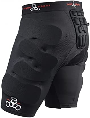 Triple Eight Bike Bumsaver Men's Padded Shorts for BMX, Biking and Cycling
