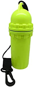 Scuba Diving Snorkeling Waterproof Cylindrical Dry Box with Clip