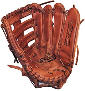 SHOELESS JOE Proffesional Series 13" Single Bar Pocket Baseball Glove