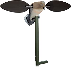 Mojo Outdoors Voodoo Dove Decoy - Motion Dove Decoy for Hunting, Multicolor