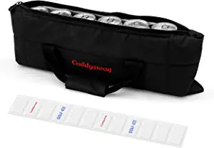 Caddy Swag Golf Bag Cooler Beer Sleeve 6 Can - Fun Golfing Gifts for Men & Women - Camping, Hiking, Traveling, Food, General Use - Great for Golfers, Party Gift, Golf Push Cart Accessories & More