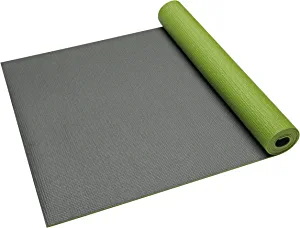 Gaiam Solid Color Yoga Mat, Non Slip Exercise & Fitness Mat for All Types of Yoga, Pilates & Floor Exercises