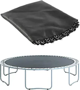 Pro Trampoline Replacement Jumping Mat, Compatible with Round Frames, Perfect Bounce, Water-Resistant, UV Resistant