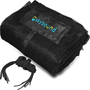 Replacement Trampoline Safety Net Enclosure - for 12ft 14ft 15ft Skywalker, Bounce Pro, AirZone, JumpZone, Walmart, and Many More - Breathable, Tear and Weather-Resistant
