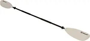 attwood 11768-2 Asymmetrical 2-Piece Heavy-Duty Kayak Paddle with Comfort Grips 7-Feet