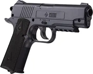 Crosman 40001 1911BB Semi-Auto CO2-Powered BB Air Pistol , Black