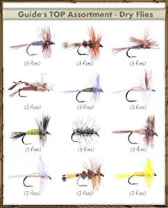 Top Selling Flies - Guide's TOP Assortment - Dry Flies (36 Flies)