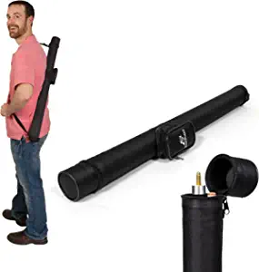 EastPoint Sports Billiard Cue Stick Soft Case - for 2 Piece Billiard Cues up to 58 inches