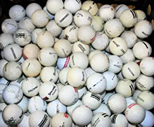 100 Ball Mesh Bag Hit Away Practice Used Golf Balls