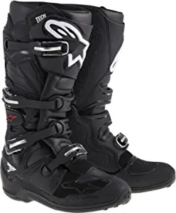 Alpinestars Men's Tech 7 Motocross Boot, Black, 11
