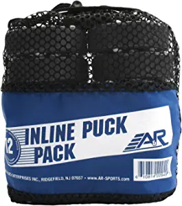 A&R Sports Inline Street Hockey Puck (Pack of 12)